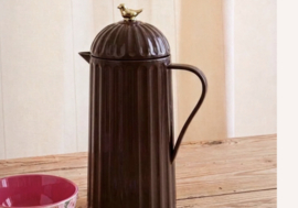 Rice- Thermo with Gold Bird- Brown