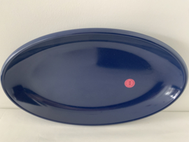 Rice Melamine ovale schaal donkerblauw Small