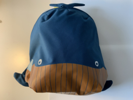 Tiny Backpack Whale Blue