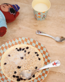 Rice kinderbestekset, RVS, Aap en Beer