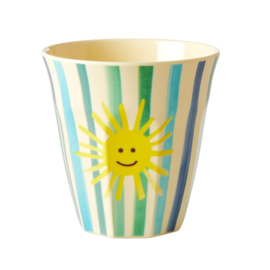 Rice bekerset Funky prints blue, medium