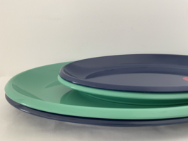 Rice Melamine ovale schaal donkerblauw Small