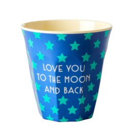 Rice bekerset Funky prints blue, medium