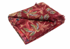 Throw Paradise Burgundy