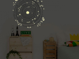 Wall Sticker Cosmos, Glow In The Dark