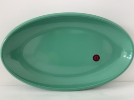 Rice Melamine ovale schaal mint Small