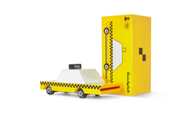 Candylab Toys Yellow Taxi Candycar