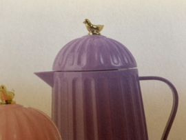 Rice- Thermo With Gold Bird- Lavender