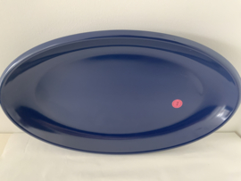 Rice Melamine ovale schaal donkerblauw Large