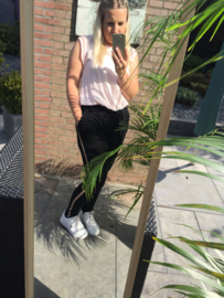 Comfy broek - Streep roze