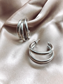 Earrings - Three rings