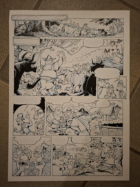 3 originele pagina's Romeinen Tim Artz A3