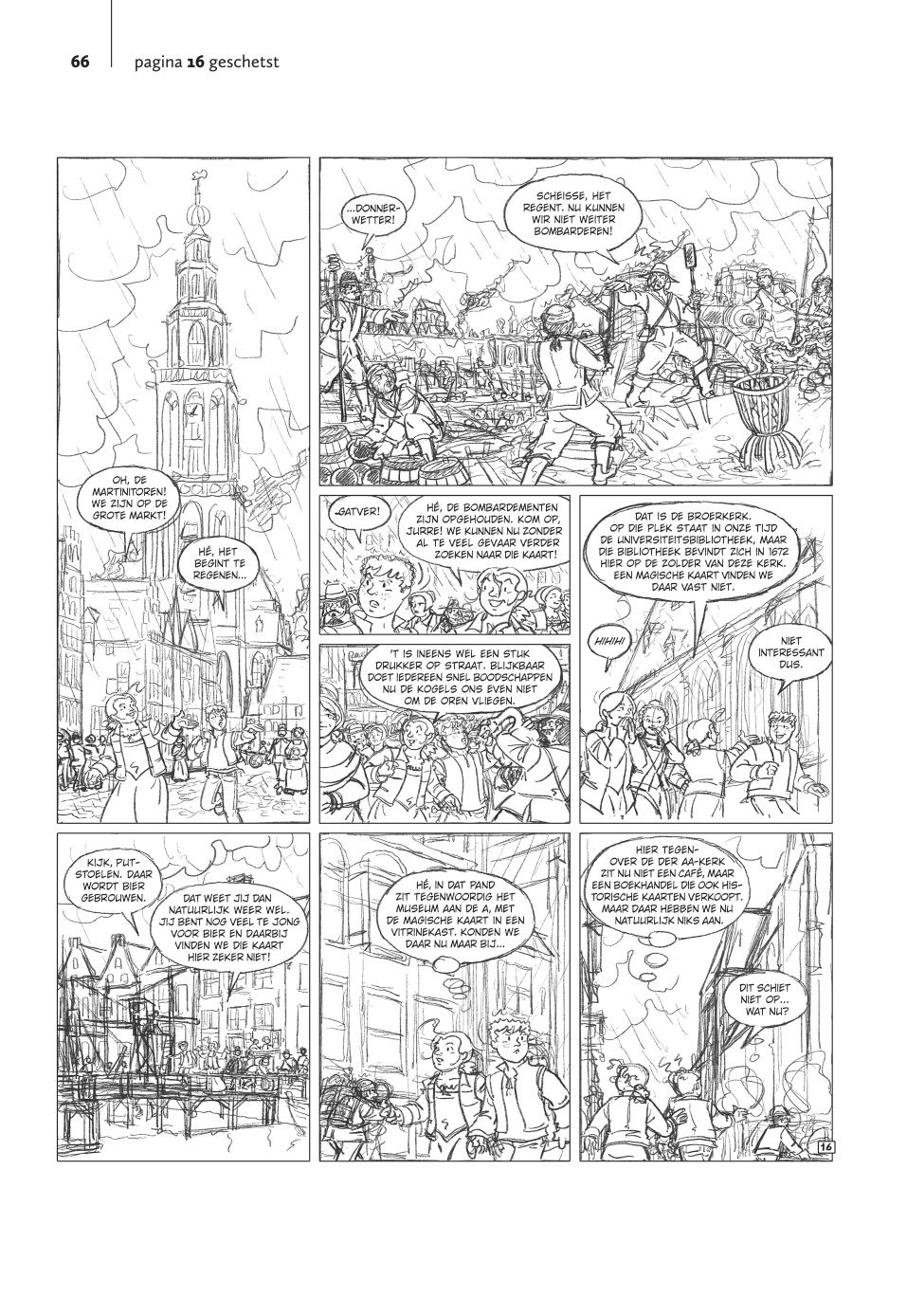 Een laatste bom voor Bommen Berend Geschetst (nog niet verschenen)