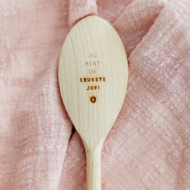 Pollepel • Jij bent de leukste juf!