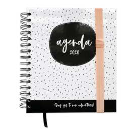 Elastiek voor agenda/planner • Peach