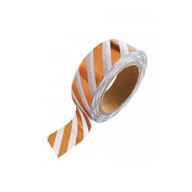 Masking tape • Koperfolie gestreept