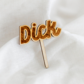 Gepersonaliseerde topper • Naam