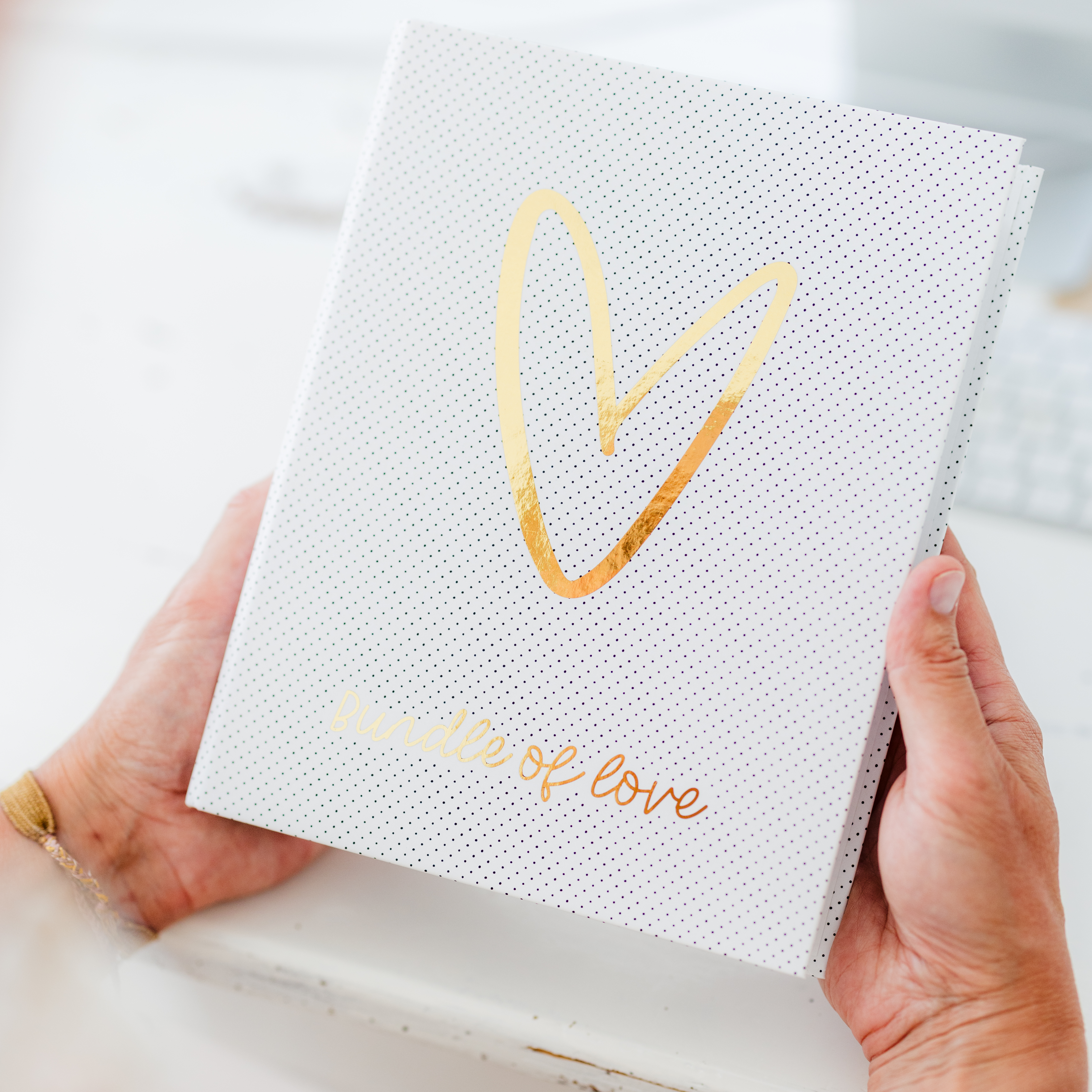 A5 Map • Bundle of love (goudfolie)