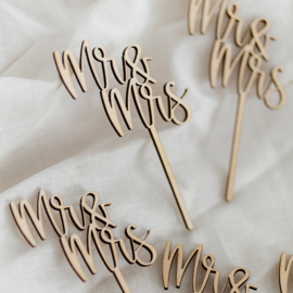 Cupcaketopper • Mr. & Mrs. • sierlijk