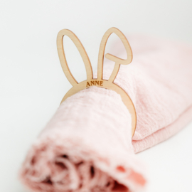 Gepersonaliseerde servetring • Pasen • Hangoortje