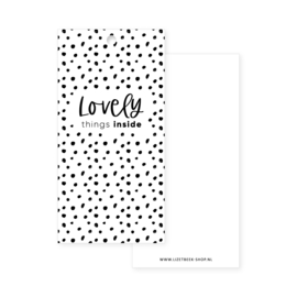 Cadeaulabel 45x90 • Lovely things inside