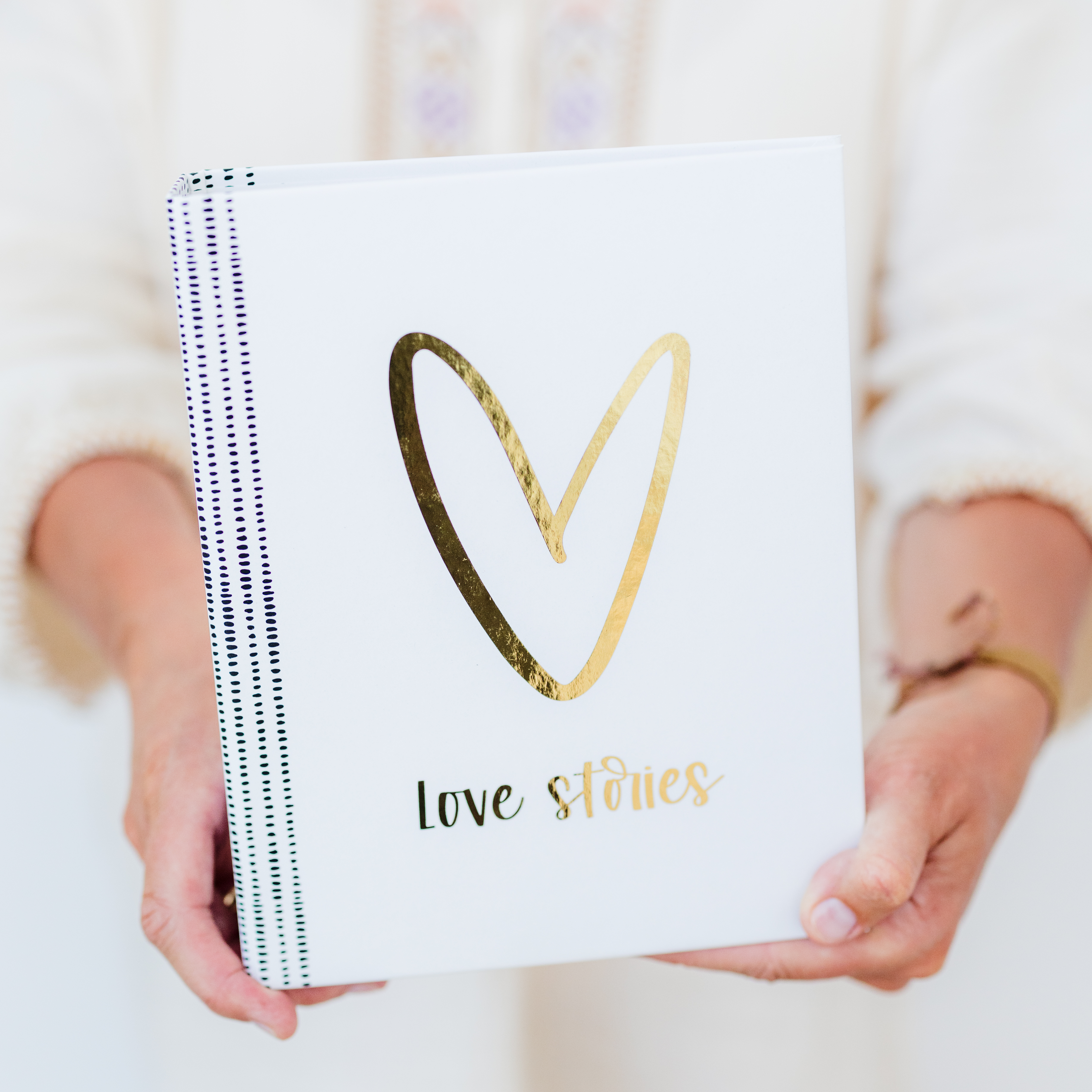 A5 Map • Love stories (goudfolie)