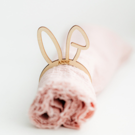 Gepersonaliseerde servetring • Pasen • Hangoortje