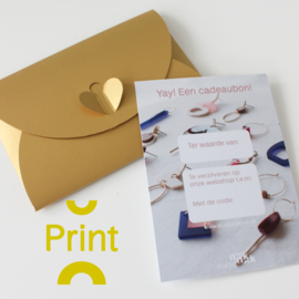 Cadeaubon PRINT