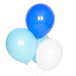 Ballonnen Mix blauw