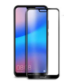 Huawei P20 Lite Full Cover Full Glue Tempered Glass Protector