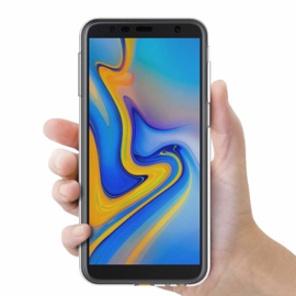 Galaxy J6 Plus (2018) 360° Full Cover Transparant TPU Hoesje