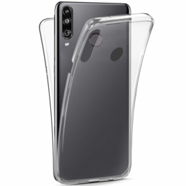 Huawei P30 Lite 360° Full Cover Transparant TPU Hoesje