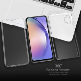 Galaxy A54 5G 360° Ultra Clear Hybrid PC + TPU Hoesje