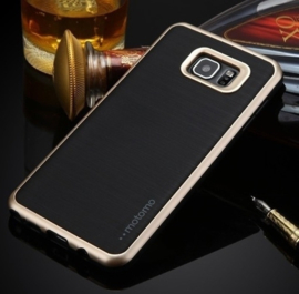 Galaxy S5 Motomo 3 in 1 Hybrid Case Hoesje Zilver