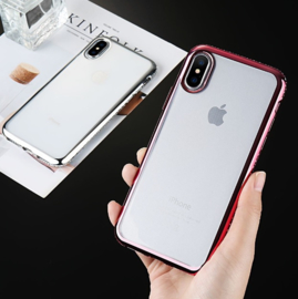 iPhone X / Xs Bling Hoesje Met Bergkristallen Strass-Steentjes