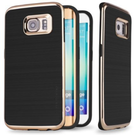 Galaxy S7 Edge Motomo 3 in 1 Hybrid Case Hoesje