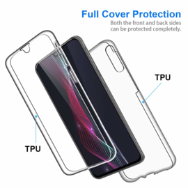 Galaxy A51 360° Full Cover Transparant TPU Hoesje