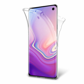 Galaxy S10 360° Full Cover Transparant TPU Hoesje