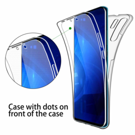 Huawei P30 Pro 360° Full Cover Transparant TPU Hoesje