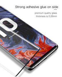 2 STUKS Galaxy Note 10 Case Friendly 3D Tempered Glass Screen Protector