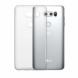 LG V30 Premium Soft TPU Hoesje Transparant