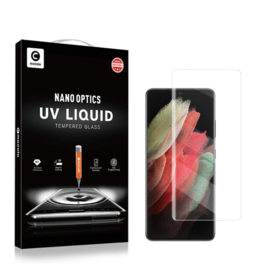 Galaxy S23 Ultra Premium UV Liquid Glue 3D Tempered Glass Protector