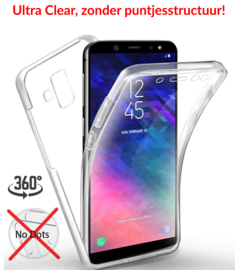 Galaxy S9 360° Ultra Clear Hybrid PC + TPU Hoesje