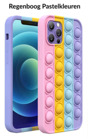 iPhone 7 Plus / 8 Plus Pop It Fidget Toy Hoesje Soft TPU