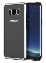 Galaxy S8 Plus Soft TPU Hoesje Met Coating Goud / Zilver / Grijs