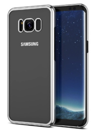 Galaxy S8 Soft TPU Hoesje Met Coating Grijs