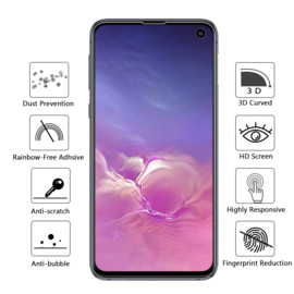 Galaxy S10E Premium 3D Curved Full Cover Folie Screen Protector