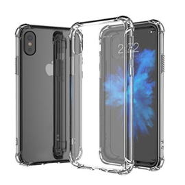 iPhone Xs Max Transparant Soft TPU Air Cushion Hoesje