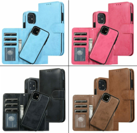 iPhone 11 Uitneembaar Magnetisch Bookcase Hoesje