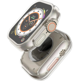 Apple Watch Ultra 49MM Transparant Soft TPU Hoesje Full Cover
